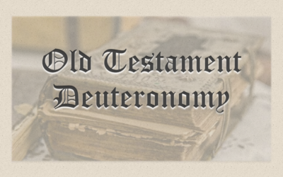 Deuteronomy Power Point